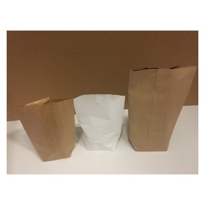 Bolsas de papel cilíndricas